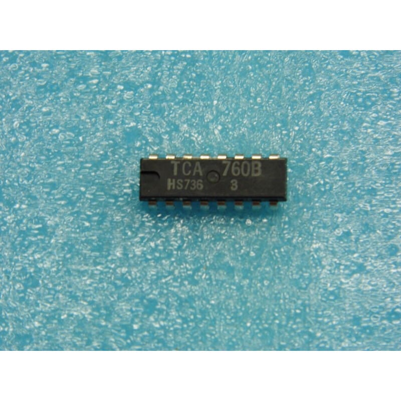 TCA760B / TCA 760 B - Circuit de Contrôle de Chrominance & Commutateur PAL / SECAM DIP-16