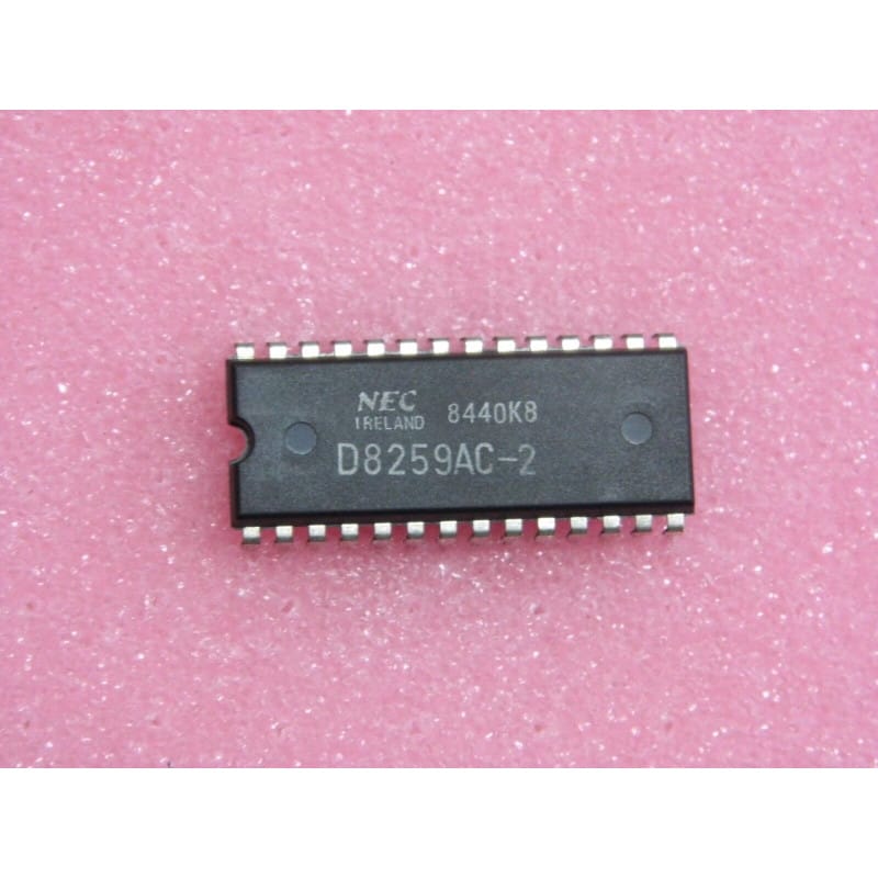 D8259AC-2 / µPD8259AC-2 - Contrôleur d'Interruption Programmable (Programmable Interrupt Controller - PIC) DIP-28