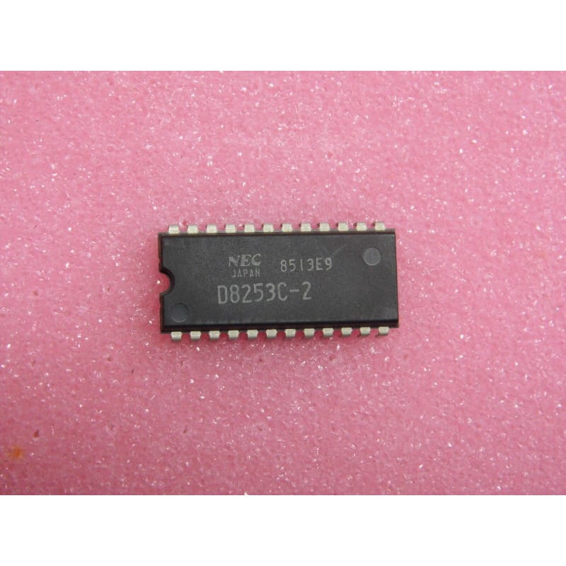 D8253C-2 / µPD8253C-2 - Compteur / Temporisateur Programmable (Programmable Interval Timer - PIT) DIP-24