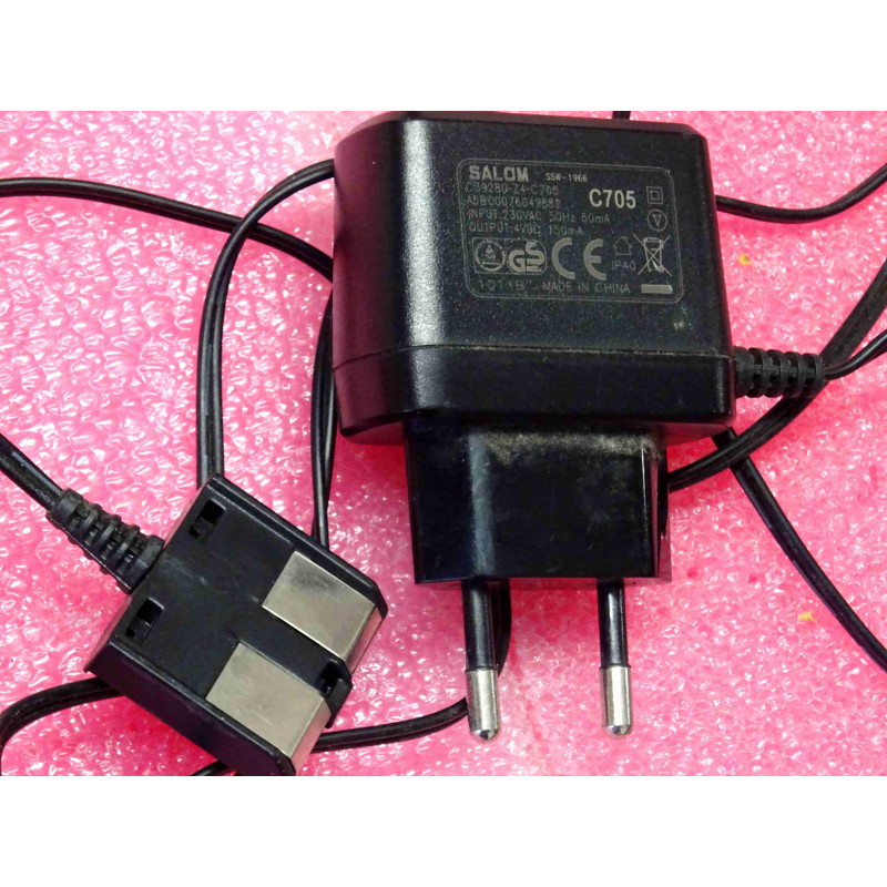 Adaptateur Secteur Salom C39280-Z4-C705 (A5B00076049882) - 4V / 150mA - Pour Gigaset