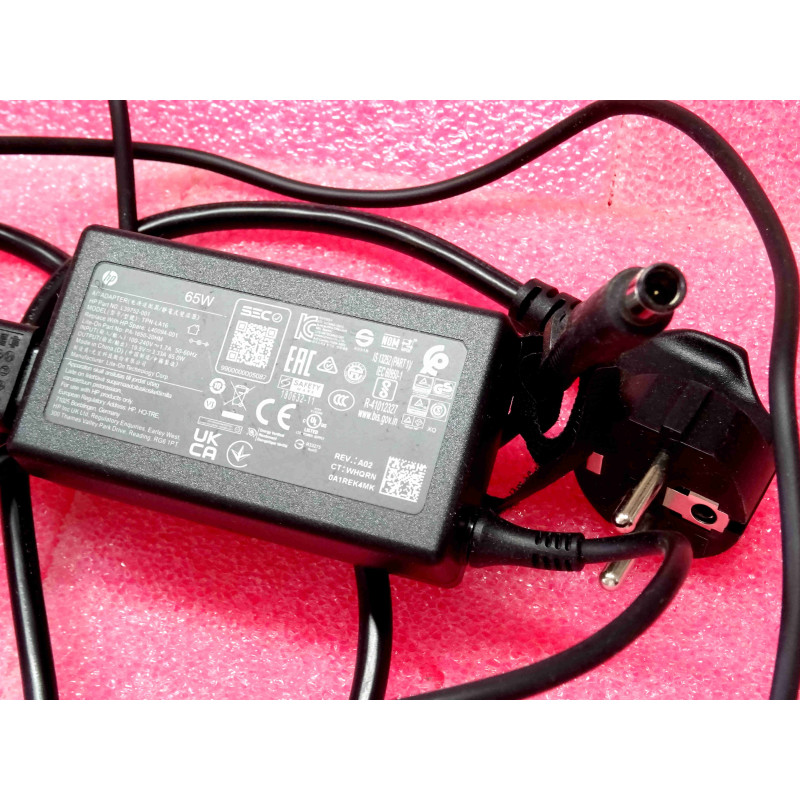 Chargeur HP TPN-LA16 - 19.5V / 3.33A (65W) - Adaptateur Secteur Original
