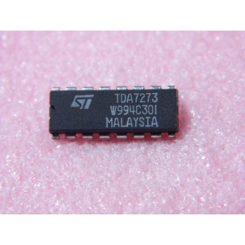 TDA7273 / TDA 7273 - Circuit Intégré Dual Servo-Moteur & Moteur de Défilement K7 Low-Voltage DIP-16