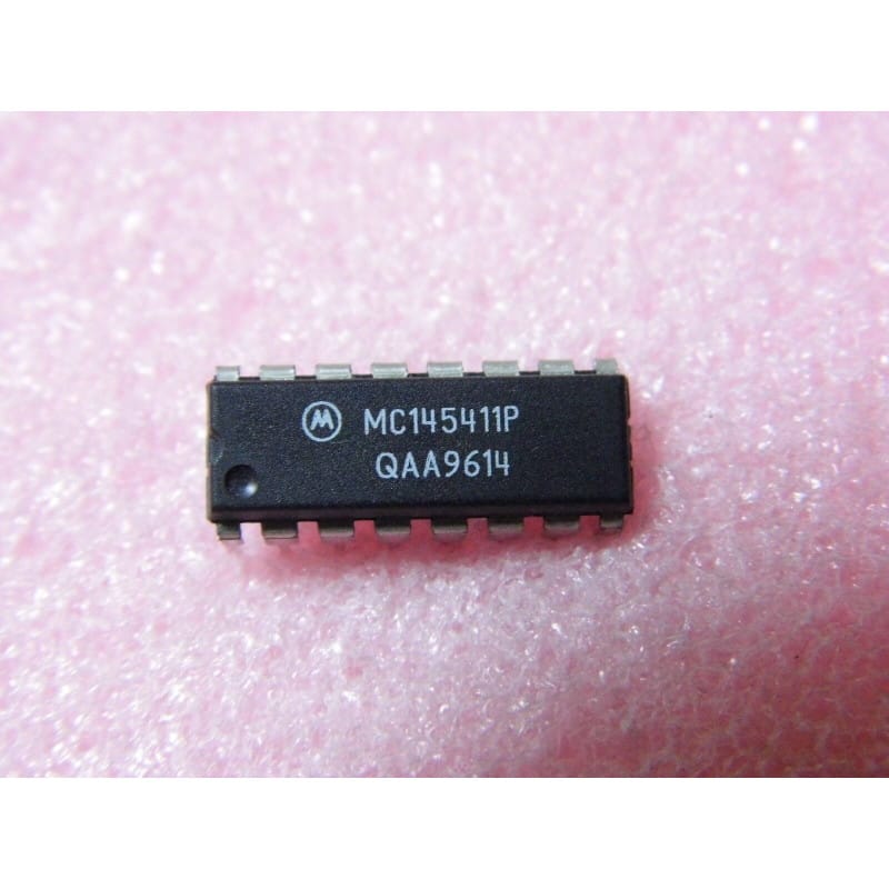 MC145411P / MC 145411 P - Générateur de Baud Rate / Horloge Bit CMOS DIP-16