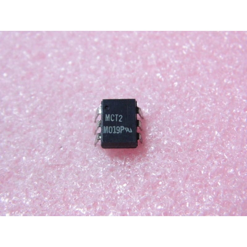 Optocoupleur MCT2 / MCT 2 - Transistor NPN & Diode Émettrice Infrarouge DIP-6
