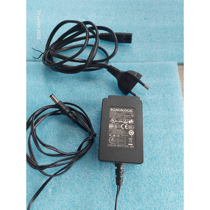 Bloc Alimentation Datalogic PG12-10P55 / SA115B-12U - 12V 1A - Occasion