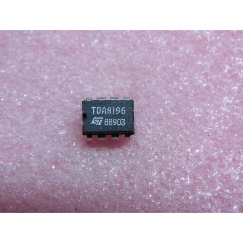 TDA8196 / TDA 8196 - Circuit Intégré Commutateur Audio et Contrôle de Volume par Tension Continue DIP-8