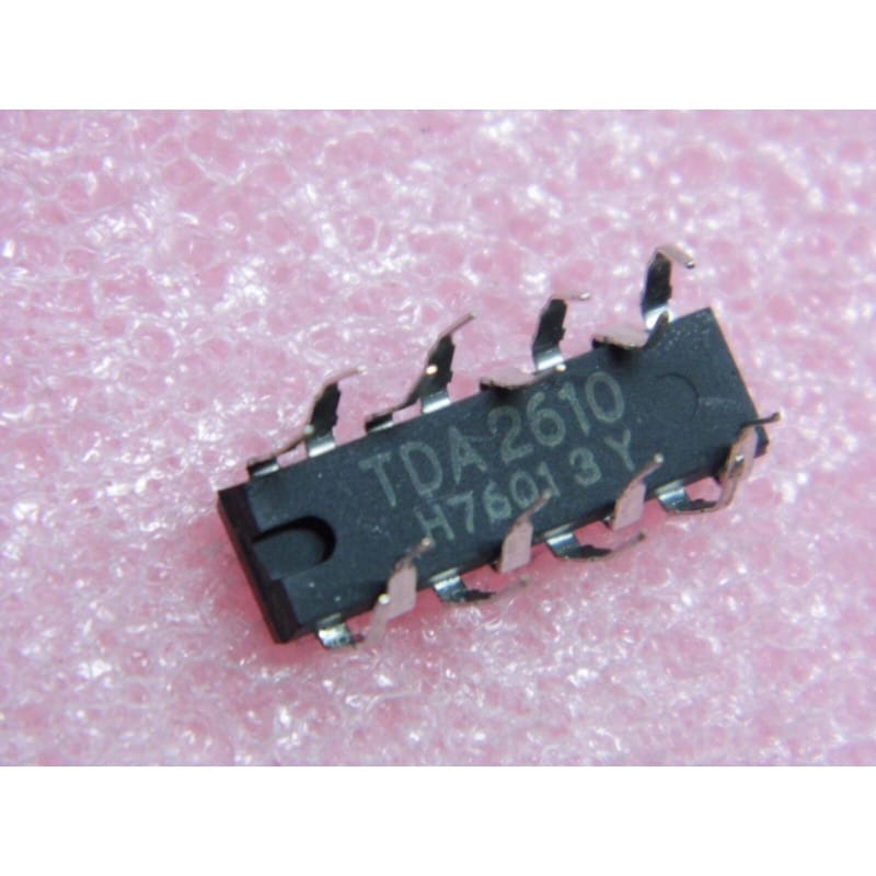 TDA2610 / TDA 2610 - Circuit Intégré Amplificateur Audio / Variateur DIP-8