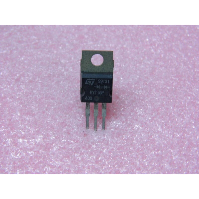 [191786745776] BYT16P-400 / BYT 16P-400 - Diode de Redressement Ultra-Rapide (Fast Recovery Rectifier Diode) 16A / 400V TO-220AC