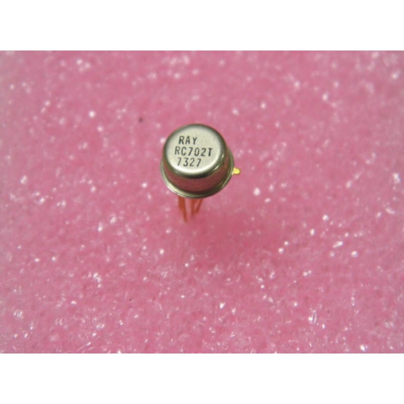 [191858992793] RC702T / RC 702 T - Régulateur de Tension Positive Fixe +5V / 100mA Boîtier Métallique TO-39 / TO-5