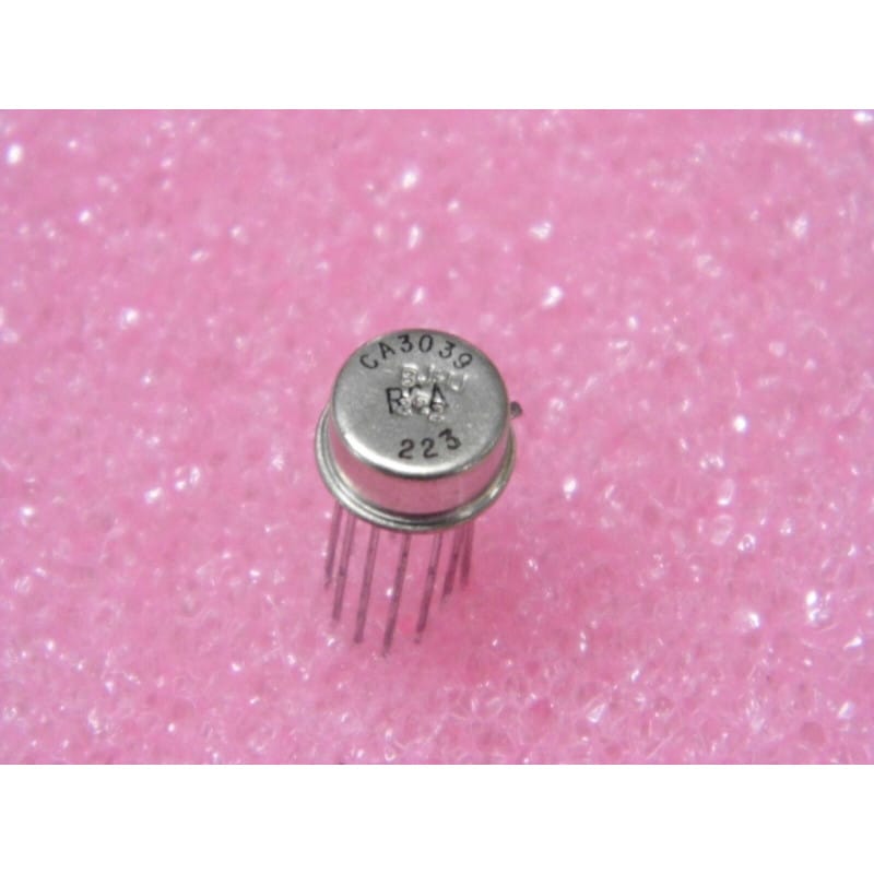[201571510534] CA3039 / CA 3039 - Réseau de Diodes Rapides Ultra-Appairées (Uncommitted Diode Array) DIP-12 / TO-87