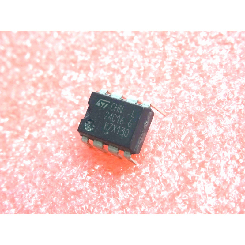ST24C16 / ST24C16-6 - EEPROM I2C Série 16 Kbit DIP-8