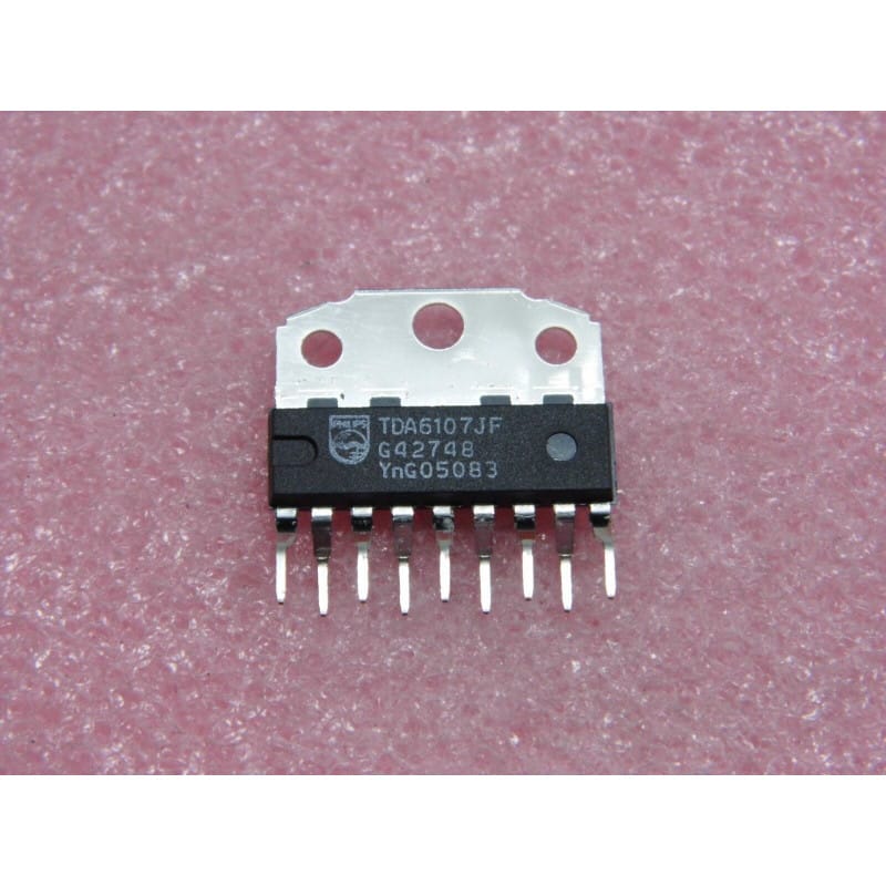 TDA6107JF / TDA 6107 JF - Amplificateur Vidéo Triple pour Tube Cathodique (CRT) SIL-9