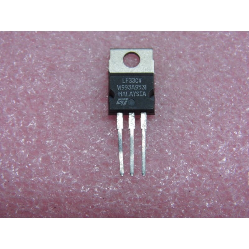 [LF33CV] LF33CV / LF 33 CV - Régulateur de Tension LDO 3,3V à Faible Chute de Tension avec Inhibit TO-220
