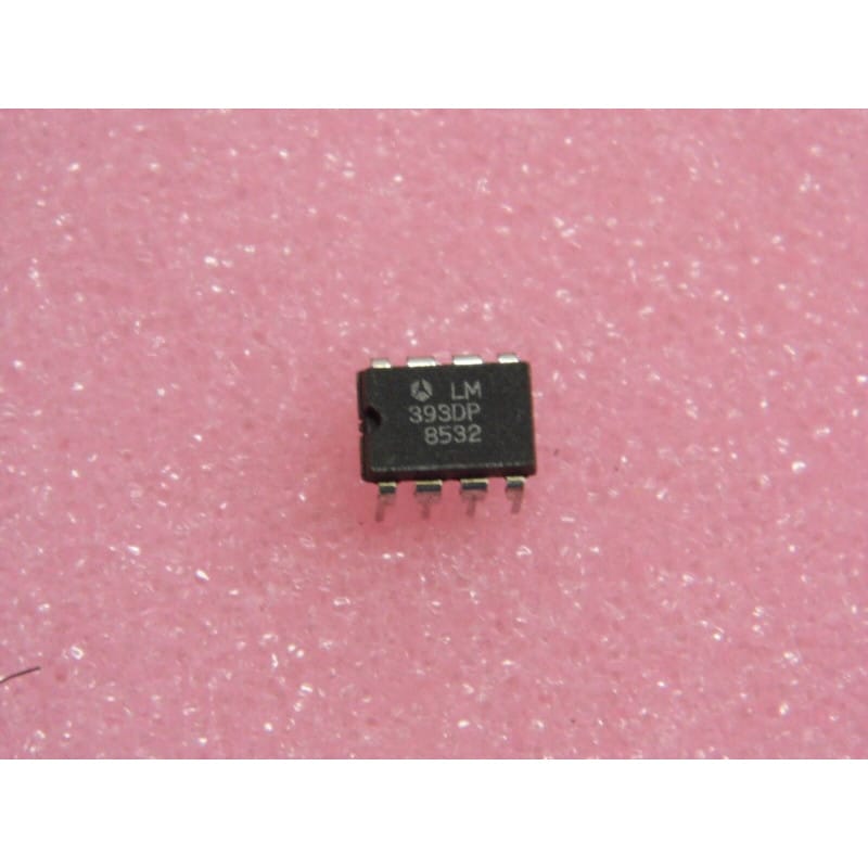 LM393DP / LM 393 DP (Lot de 3) - Double Comparateur de Tension Faible Puissance DIP-8