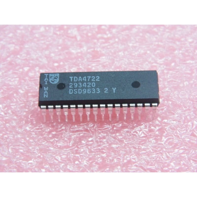 TDA4722 (Philips) - Processeur de Chrominance SECAM-L pour Magnétoscope VHS (Boîtier DIP)