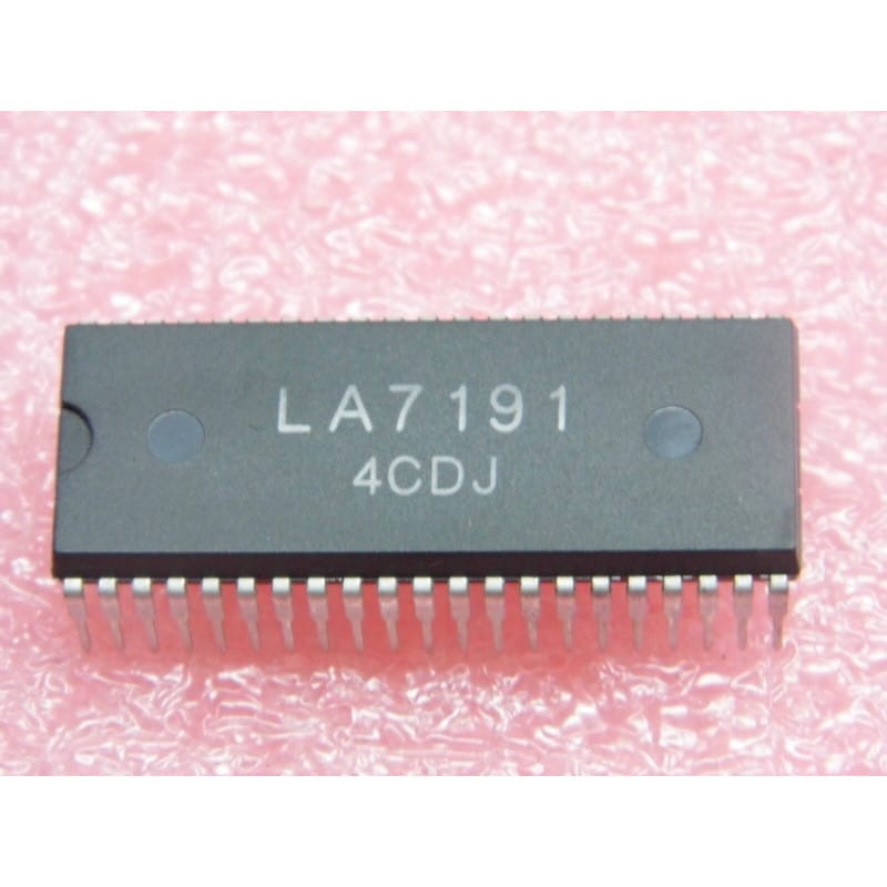 LA7191 (Sanyo) - Processeur de Signal Vidéo / Processeur Couleur (Boîtier DIP-42)