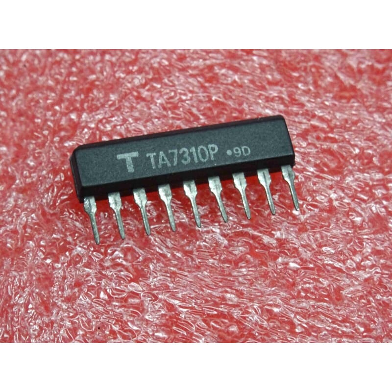 TA7310P (Toshiba) - Synthétiseur de Fréquence à Boucle à Verrouillage de Phase (Boîtier SIL-9)