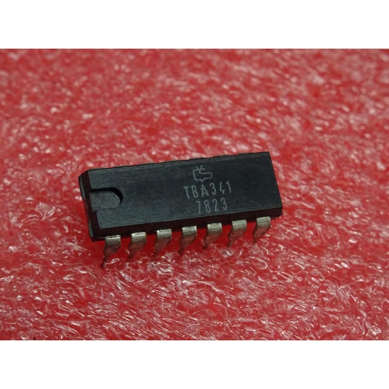 TBA341 (Sescosem) - Double Amplificateur Opérationnel et Large Bande (Boîtier DIP-14)
