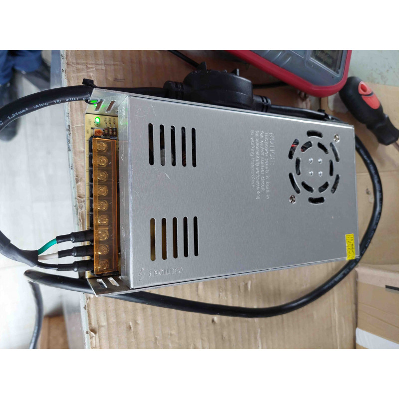Alimentation à Découpage LIHUA 360W - 12V DC / 30A - Fiche Secteur USA