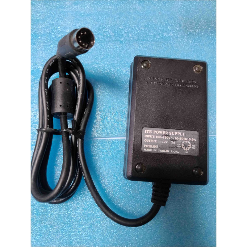 Alimentation Potrans UP02511120 - 12V DC / 2A (24W) - Connecteur DIN