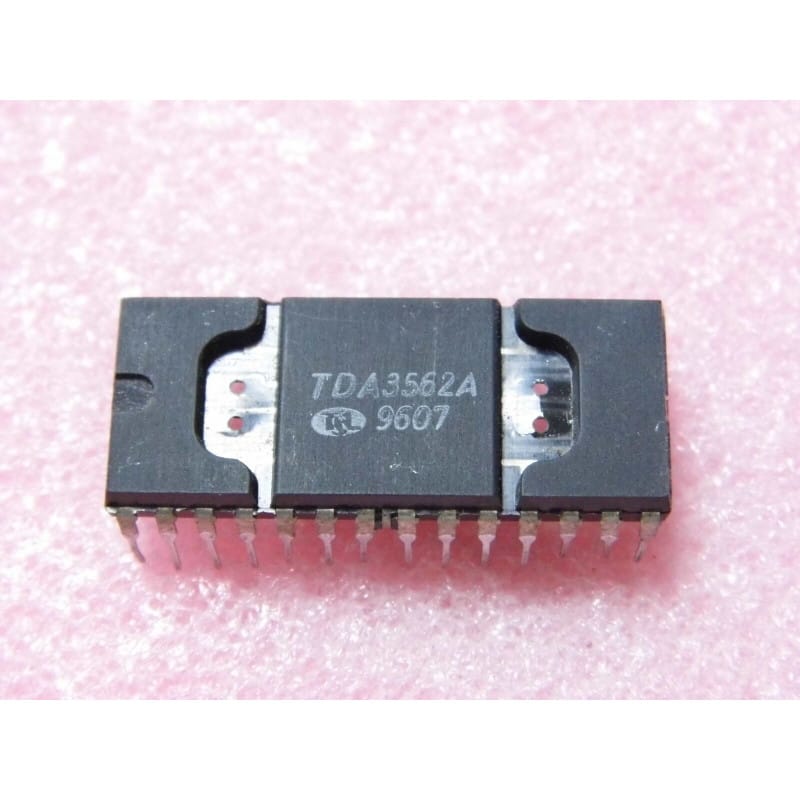 TDA3562A (Philips) - Décodeur Couleur PAL/SECAM (Boîtier DIP-28 avec Languettes de Dissipation)