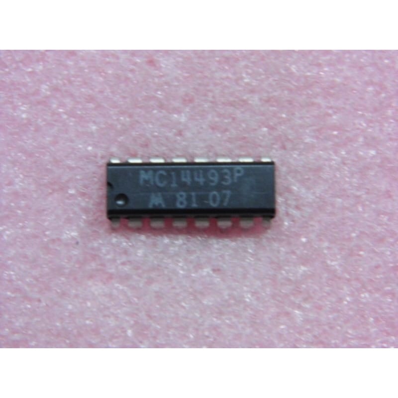 MC14493P (Motorola) - Décodeur 7 Segments (Boîtier DIP-16)