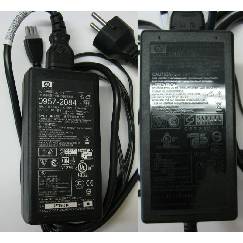 Alimentation HP 0957-2084 - Double Sortie : 32V / 720mA & 16V / 610mA