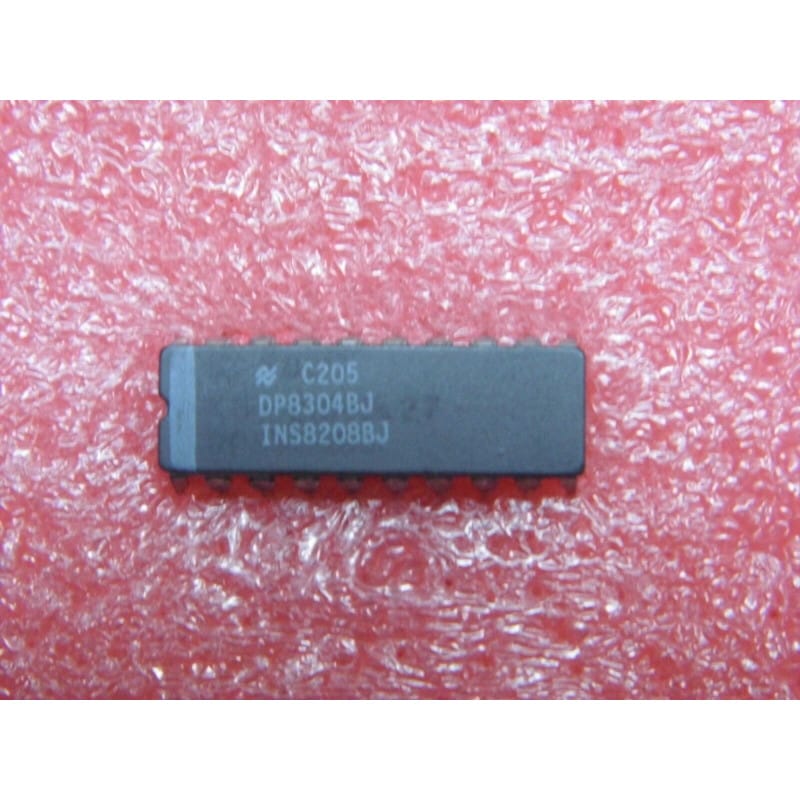 DP8304BJ / INS8208BJ (National Semiconductor) - Émetteur-Récepteur de Bus Bidirectionnel 8 Bits (Boîtier Céramique DIP-20)