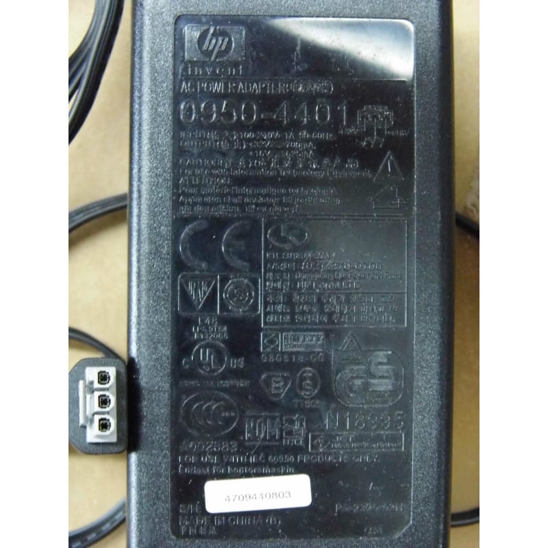 Alimentation HP 0950-4401 - Double Sortie : 32V / 700mA & 16V / 625mA