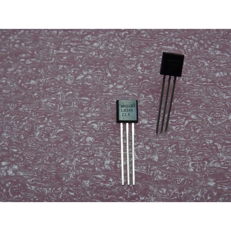 [204228856554] LM385Z-2.5 (National Semiconductor) - Diode Référence de Tension 2.5V (Boîtier TO-92) (Lot de 2)