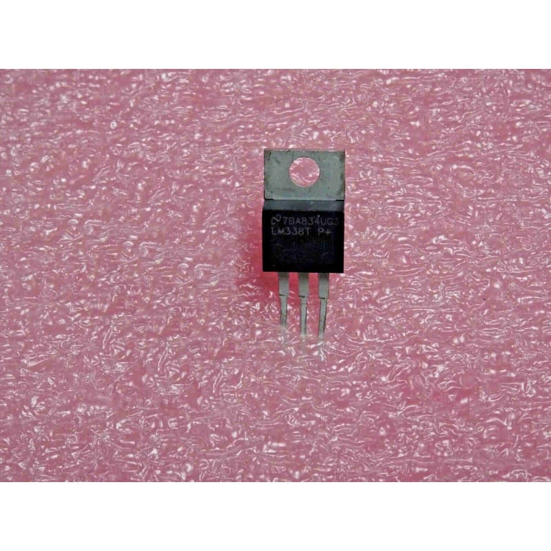 [204225222441] LM338T (National Semiconductor / Texas Instruments) - Régulateur de Tension Ajustable 5A (Boîtier TO-220)