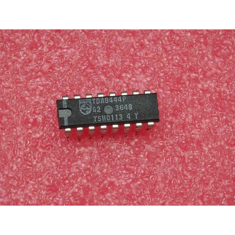 TDA8444P (Philips / NXP) - Octuple DAC 6 bits avec Bus I2C (Boîtier DIP-20)