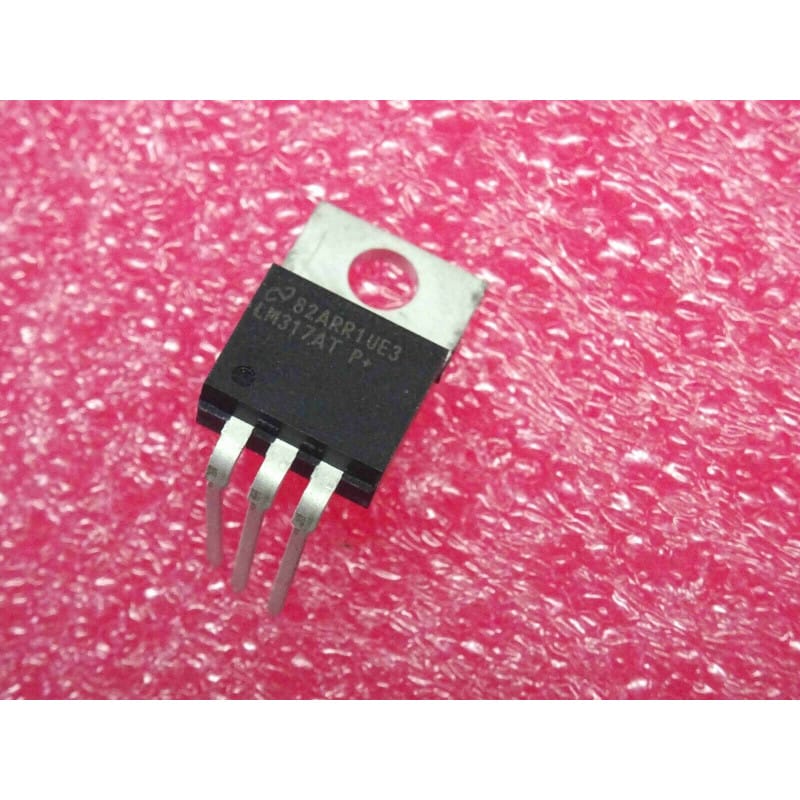 [194571488990] LM317AT (National Semiconductor / Texas Instruments) - Régulateur de Tension Ajustable 3 Broches (Boîtier TO-220) (Lot de 2)