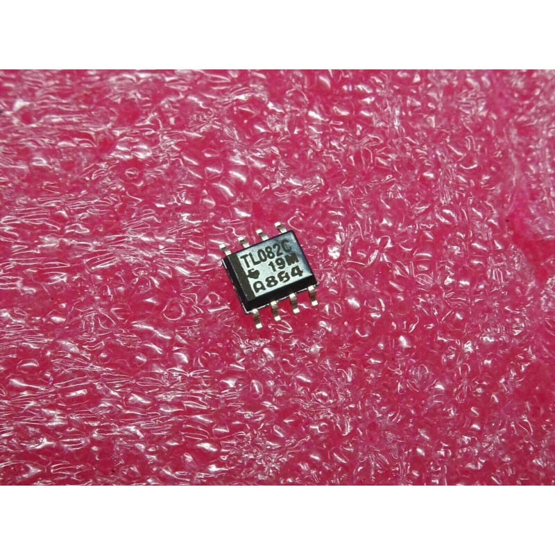 TL082CD (Texas Instruments) - Double Amplificateur Opérationnel JFET CMS (Boîtier SOIC-8) (Lot de 4)