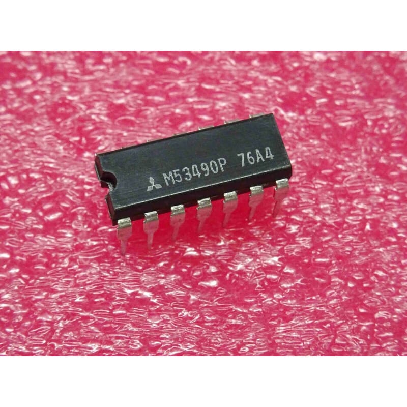 M53490P (Mitsubishi) - Circuit Intégré Logique / Spécialisé (Boîtier DIP-14)