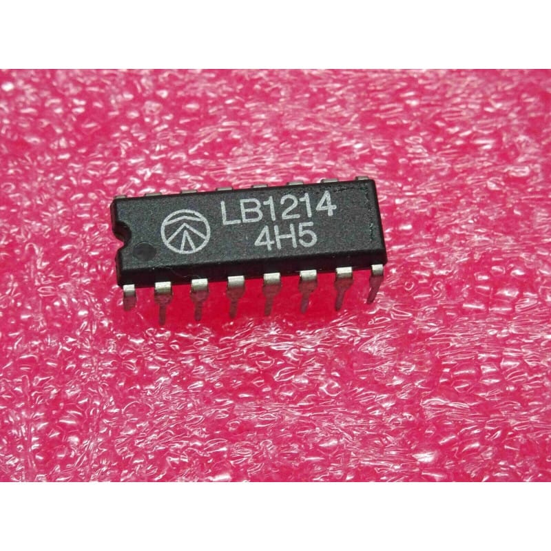 LB1214 (Sanyo) - Réseau de Transistors Darlington 7 Canaux en Émetteur Commun (Boîtier DIP-16)