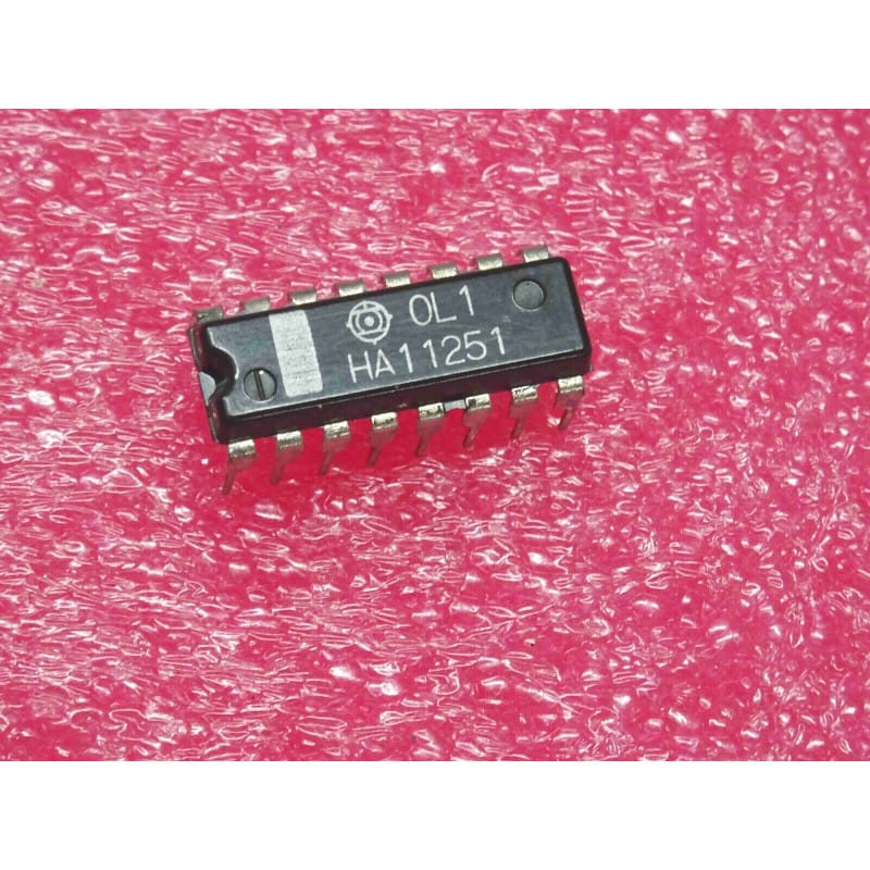 HA11251 (Hitachi) - Système Récepteur Radio FM/AM (Boîtier DIP-16)
