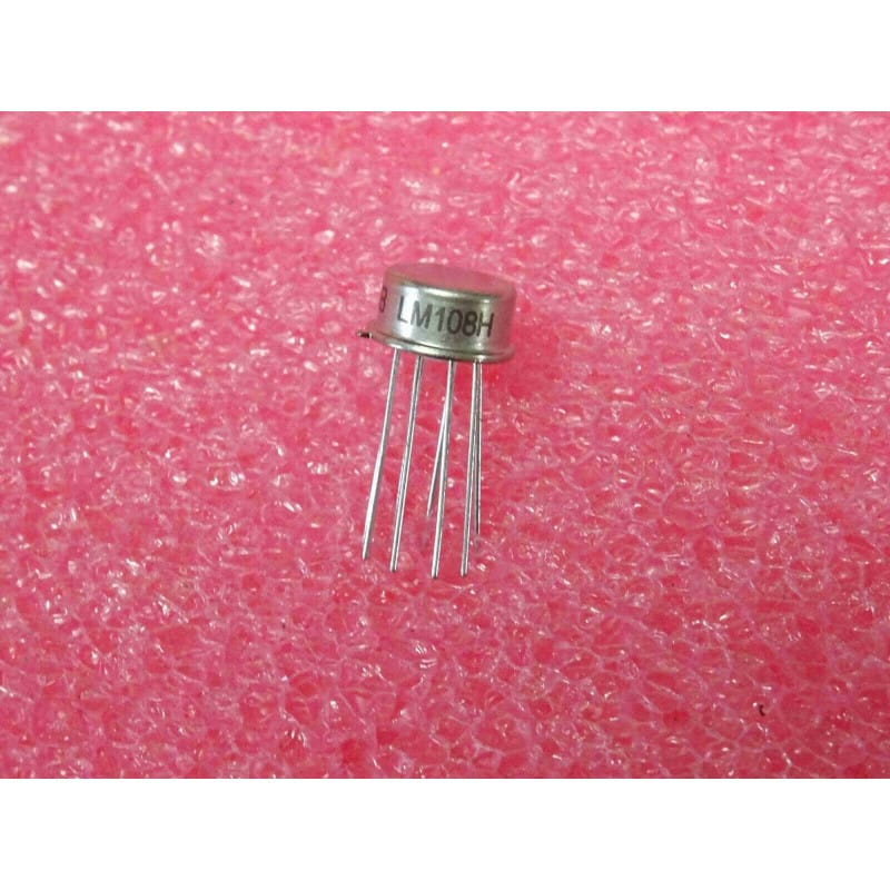 LM108H (National Semiconductor) - Amplificateur Opérationnel de Précision (Boîtier Métal TO-99)