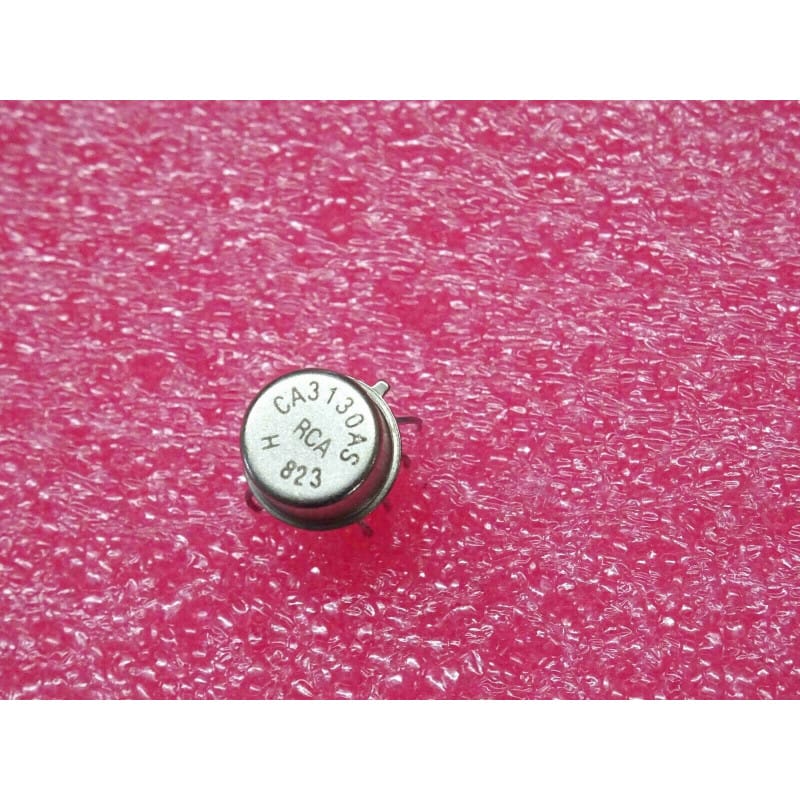 CA3130AS (Intersil / RCA) - Amplificateur Opérationnel BiMOS avec Entrée MOSFET et Sortie CMOS (Boîtier DIP-8)