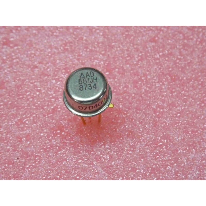 AD581JH (Analog Devices) - Référence de Tension de Précision 10V (Boîtier Métal TO-5 / TO-99)