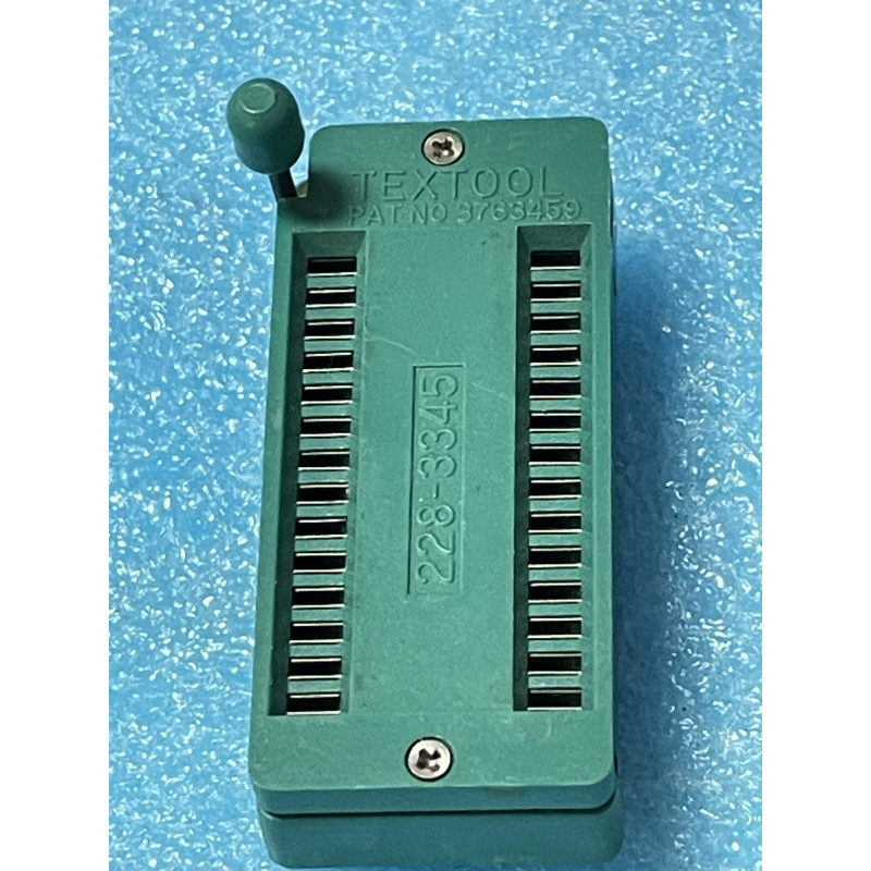 Support ZIF DIP-28 (Textool 228-3345) - Support à Insertion Nulle (Zero Insertion Force)