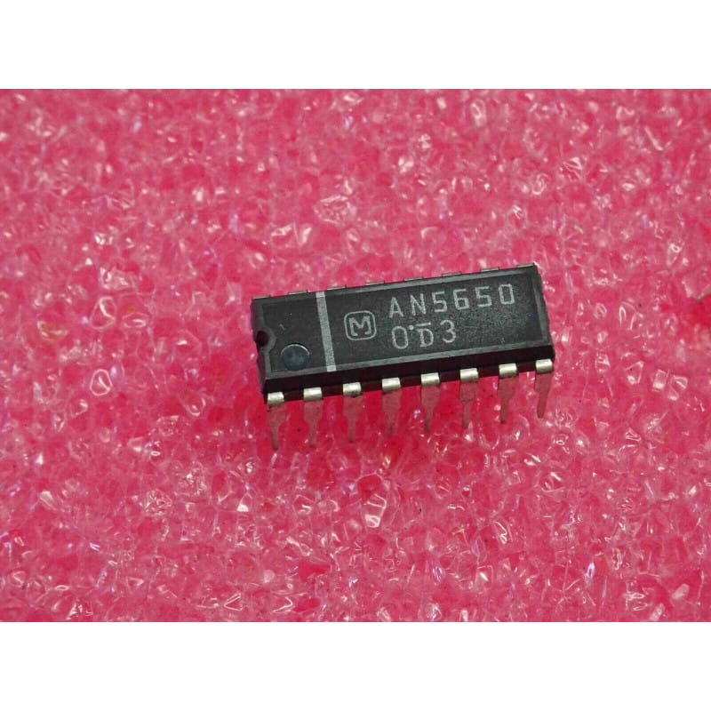 AN5650 (Matsushita / Panasonic) - Circuit de Traitement du Signal de Synchronisation TV Couleur (Boîtier DIL-16)