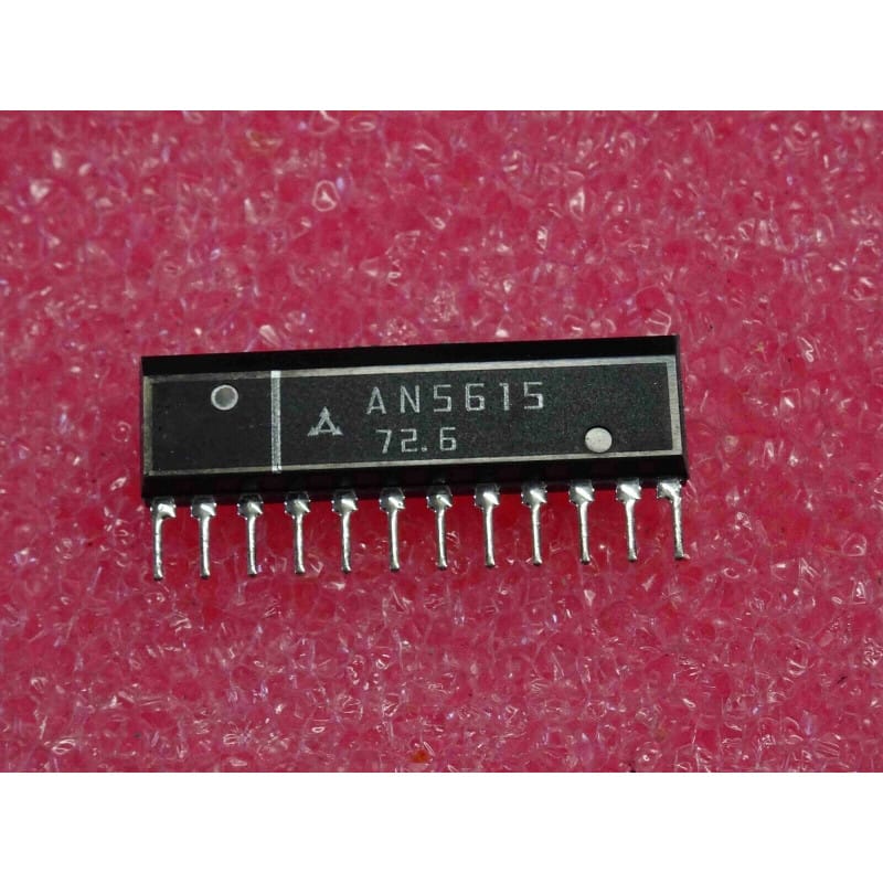 AN5615 (Matsushita / Panasonic) - Circuit de Traitement du Signal Vidéo pour Téléviseur (Boîtier SIL-12)