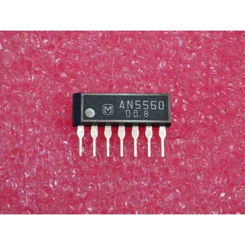 AN5560 (Matsushita / Panasonic) - Circuit de Détection 50 Hz / 60 Hz pour Téléviseur (Boîtier SIL-7)